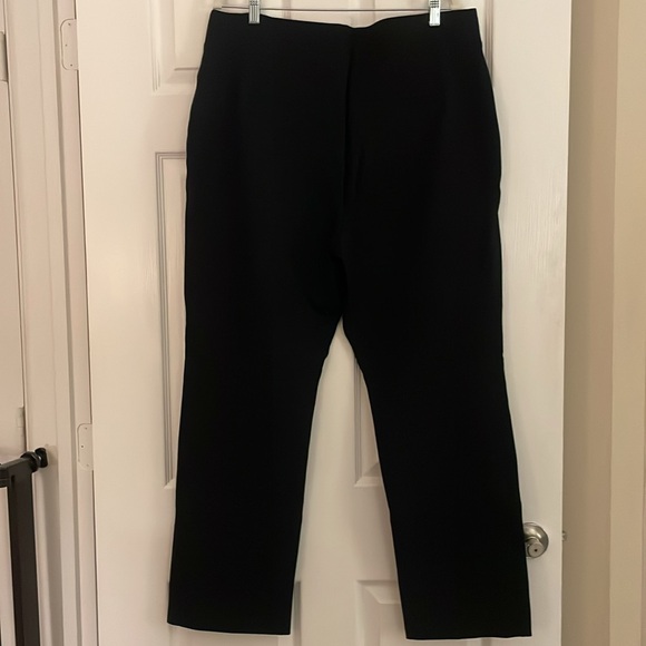 NWOT, Spanx black, stretchy, straight leg, business casual pants in 3x. - Picture 3 of 7
